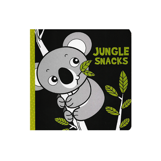 Picture of BLACK & WHITE BOARD BOOK-JUNGLE SNACKS