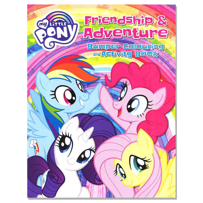 Picture of MY LITTLE PONY BUMPER COLORING AND ACTIVITY BOOK-FRIENDSHIP & ADVENTURE