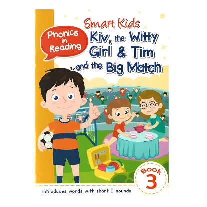 Picture of SMART KIDS PHONICS IN READING BOOK 3-KIV THE WITTY GIRL & TIN & THE BIG MATCH