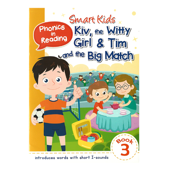 Picture of SMART KIDS PHONICS IN READING BOOK 3-KIV THE WITTY GIRL & TIN & THE BIG MATCH