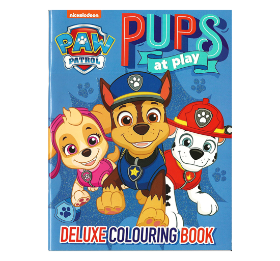 Picture of NICKELODEON PAW PATROL DELUXE COLORING BOOK-PUPS AT PLAY