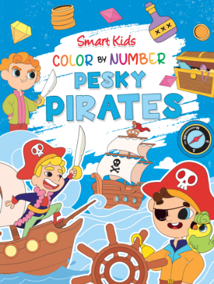 Picture of SMART KIDS COLOR BY NUMBER-PESKY PIRATES