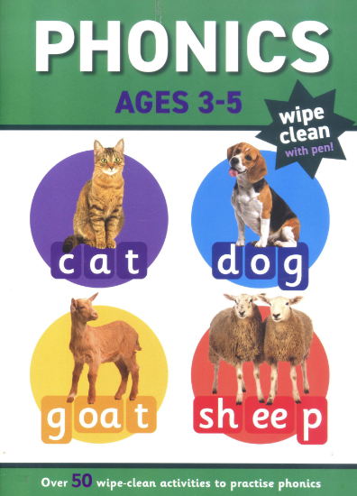 Picture of WIPE CLEAN-PHONICS