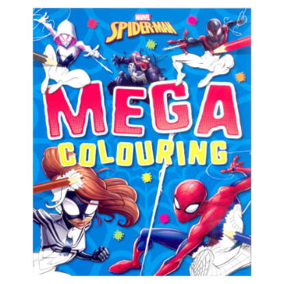 Picture of MARVEL MEGA COLORING 160 PP-SPIDER-MAN