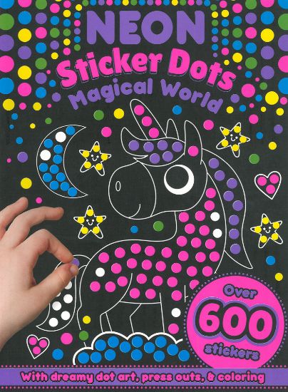 Picture of NEON STICKER DOTS-MAGICAL WORLD
