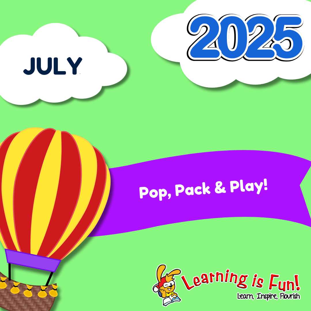 Show blog post for JULY 2025 | Pop, Pack & Play! Picture for blog post JULY 2025 | Pop, Pack & Play!