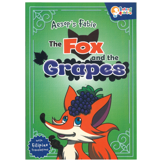 Picture of BATANG MATALINO MY BIG BOOK OF AESOP’S FABLE-THE FOX AND THE GRAPES