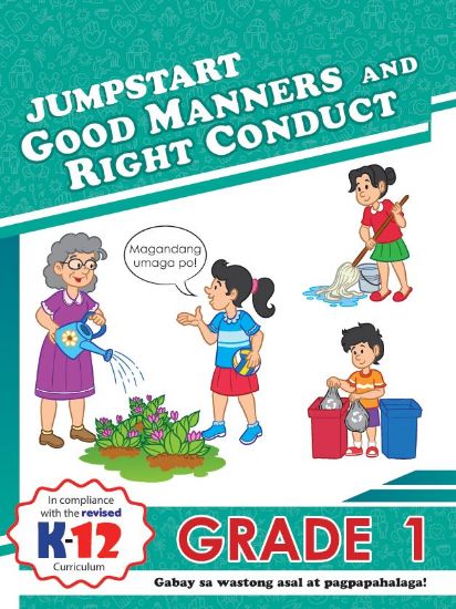 Picture of REVISED K-12 JUMPSTART GOOD MANNERS AND RIGHT CONDUCT GRADE 1