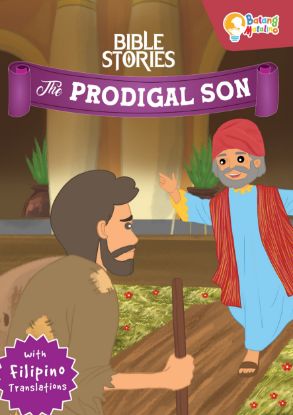 Picture of BATANG MATALINO MY BIG BOOK OF BIBLE STORIES-THE PRODIGAL SON with FILIPINO TRANSLATION